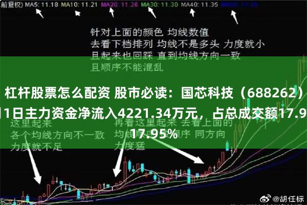 杠杆股票怎么配资 股市必读：国芯科技（688262）7月1日主力资金净流入4221.34万元，占总成交额17.95%